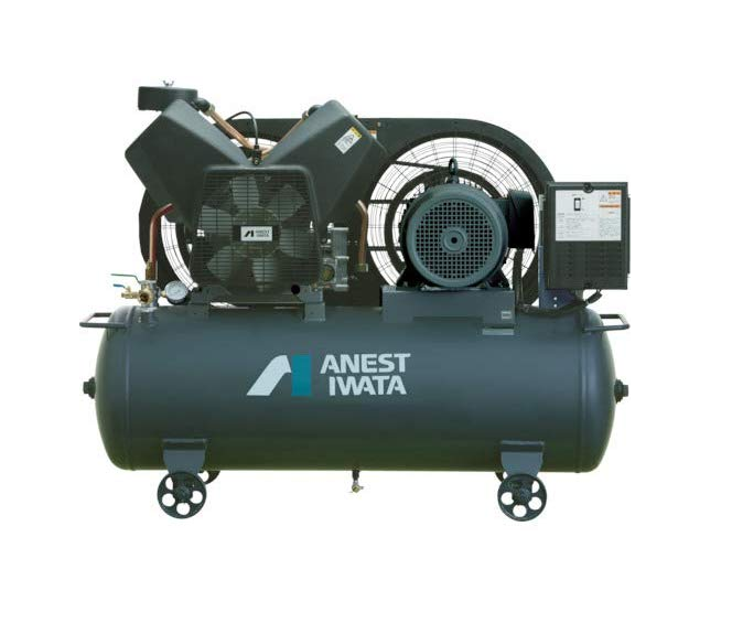 アネスト岩田 オイルフリー コンプレッサー タンクマウントTFP55CF-10-M5 (50Hz用)