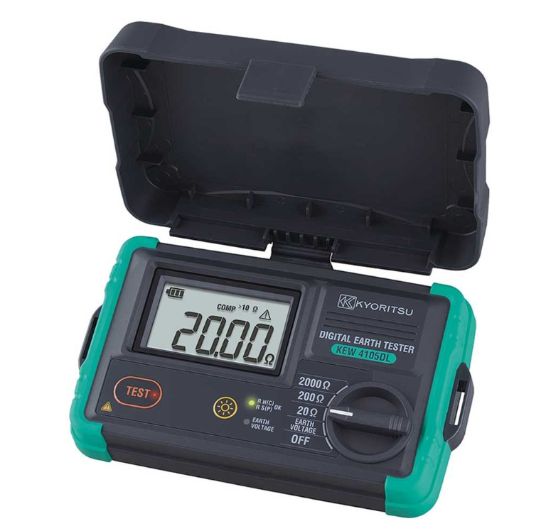 共立電気計器 デジタル接地抵抗計 KEW 4105DL
