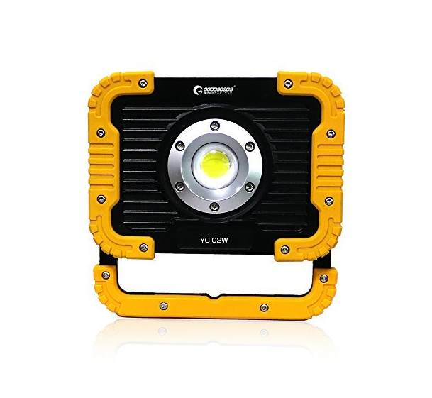GOODGOODS LED充電式投光器 YC-02W