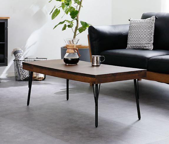 BAROCCA　古材風ローテーブル