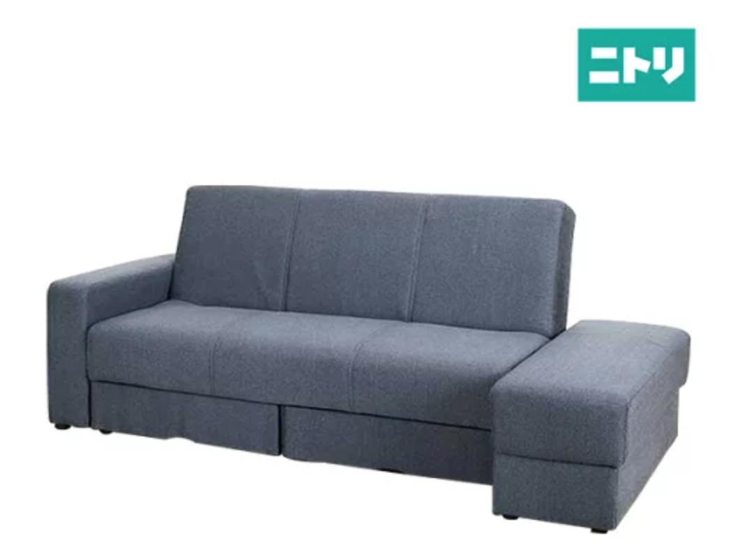 ニトリ ソファベッド タキノウ3