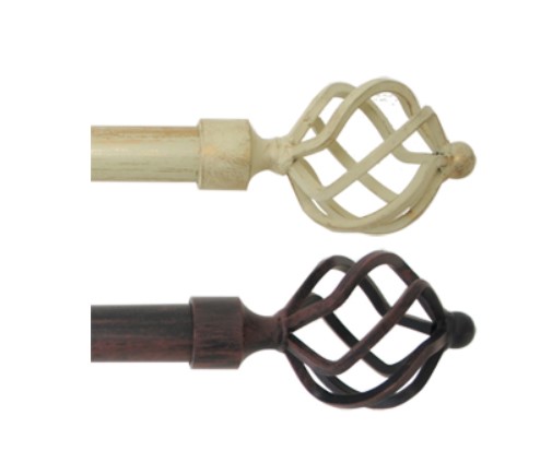 アイアンカーテンレール ヘリックス