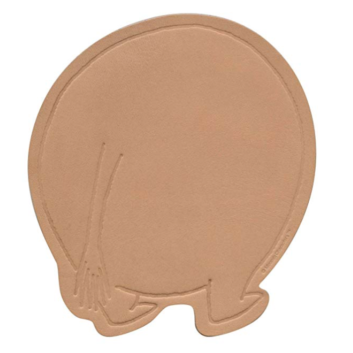 hightide ムーミン レザーマウスパッド 栃木レザー