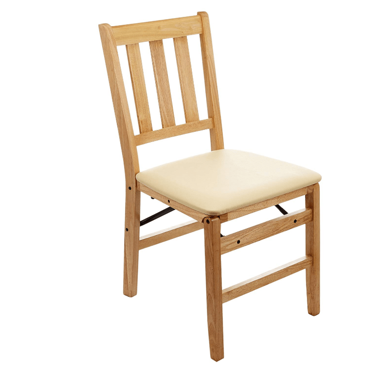 折りたたみダイニングチェア 2脚組