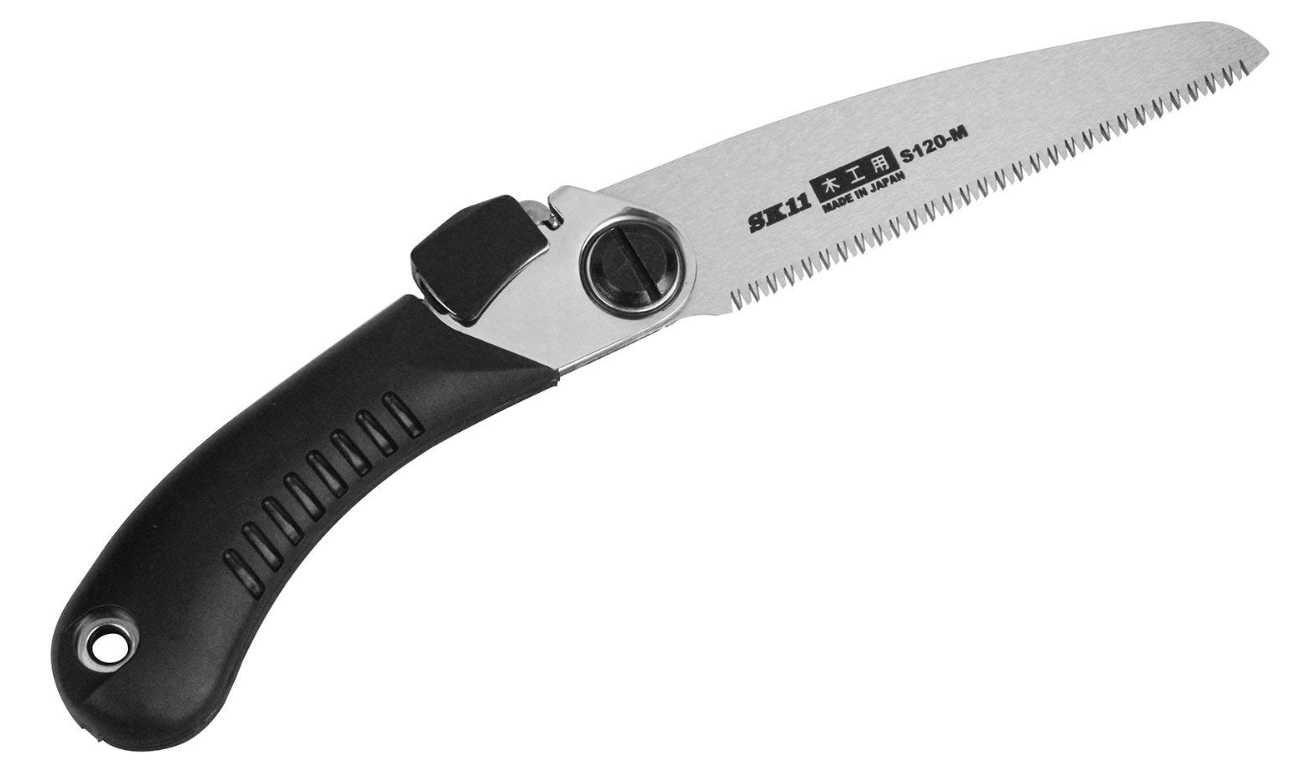 藤原産業　SK11 替刃式折込鋸 刃渡り 120mm 木工用 S120-M