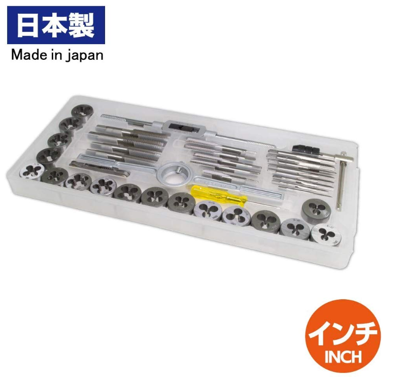 アストロ タングステンタップダイスセット （インチ）