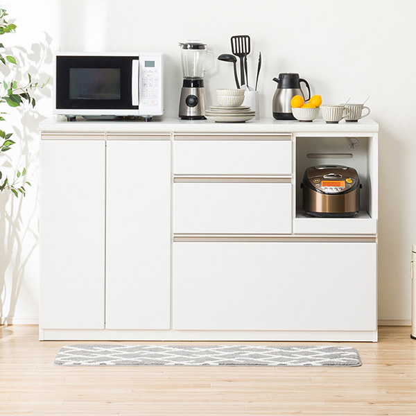 ニトリ　カウンター(アルミナ2 140CT WH)