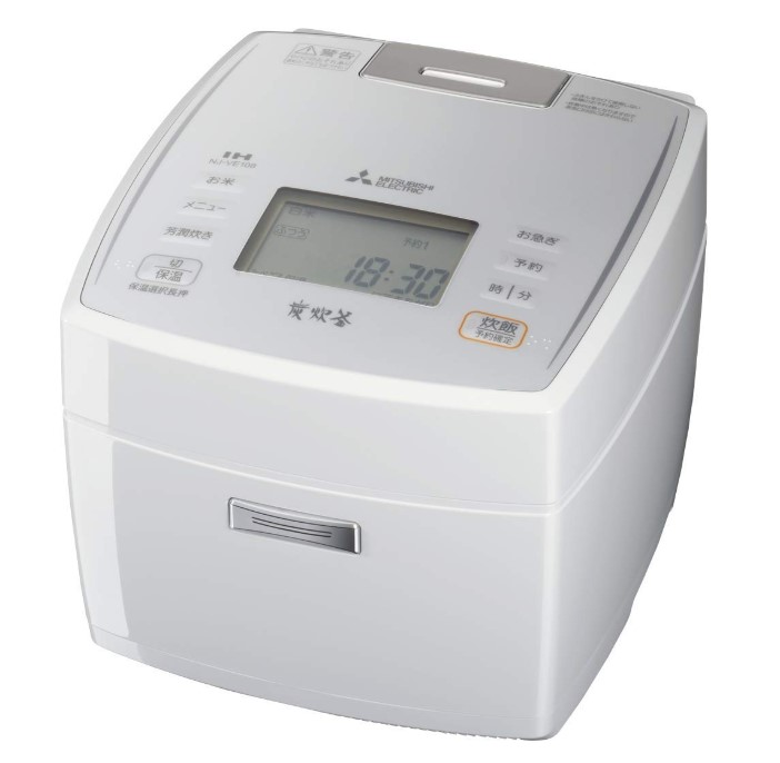 三菱電機 IHジャー炊飯器 NJ-VE108-W