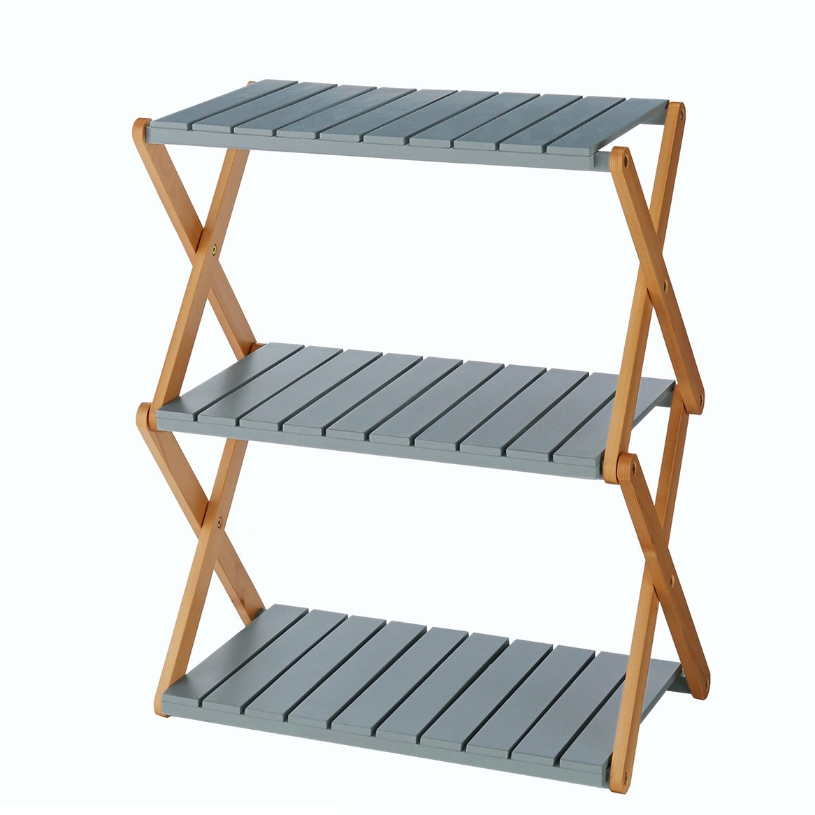 ベルメゾン 簡単に折りたためるラック