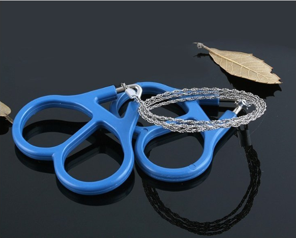 ワイヤーノコギリ ワイヤーチェーンソー 線鋸 ハンディ ワイヤーソー チェーンソー diy 携帯 ad100