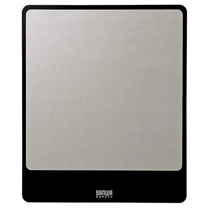 サンワサプライ アルミニウムマウスパッド MPD-ALUMSV