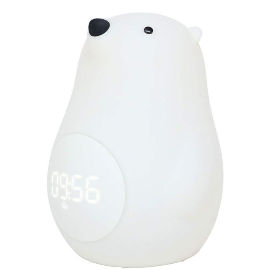シロクマ目覚まし時計