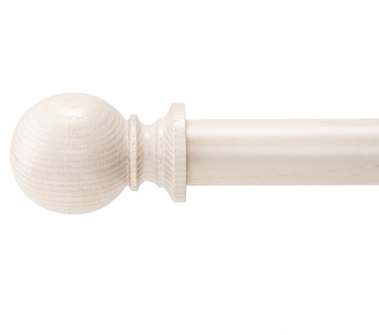 ニトリ 木製カーテンポール＆レール NT-11 2M/W