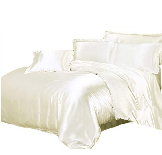 アビア 布団カバーシングル3点セット シルクと大豆タンパク繊維 北欧デザイン