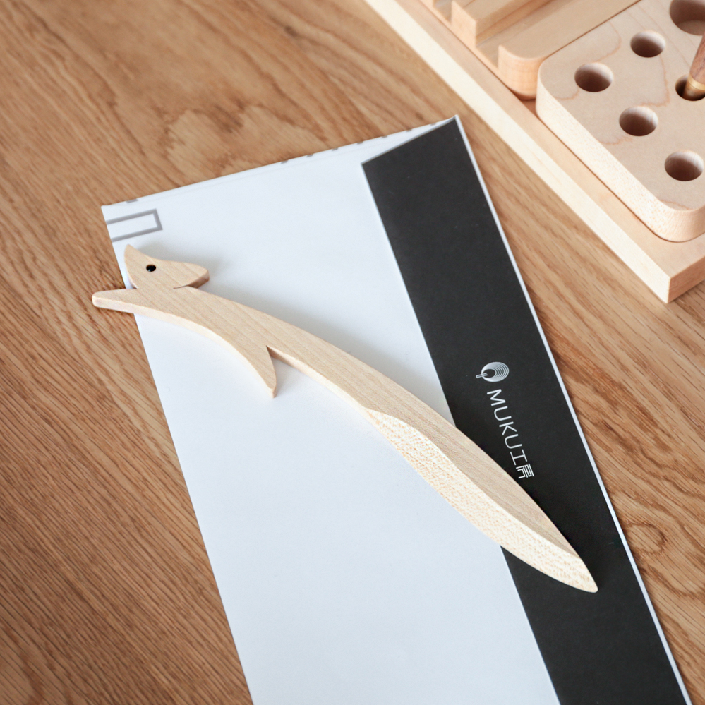 工房かわせみ ペーパーナイフ きたきつね