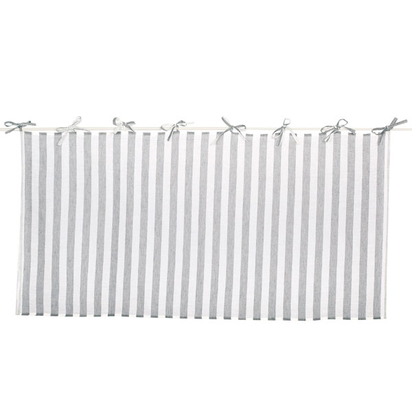 ニトリ カフェカーテン(ストライプGY 150X75) ﻿