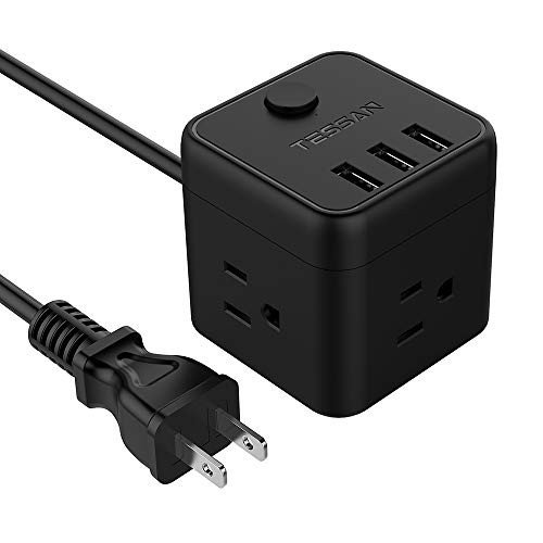 TESSAN 電源タップ キューブ型