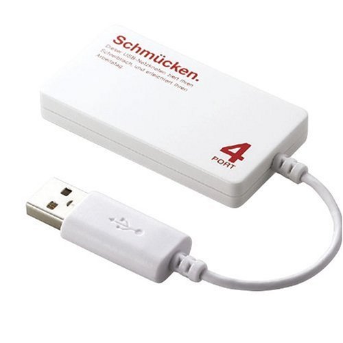 ELECOM USBハブ U2H-SL4BWH