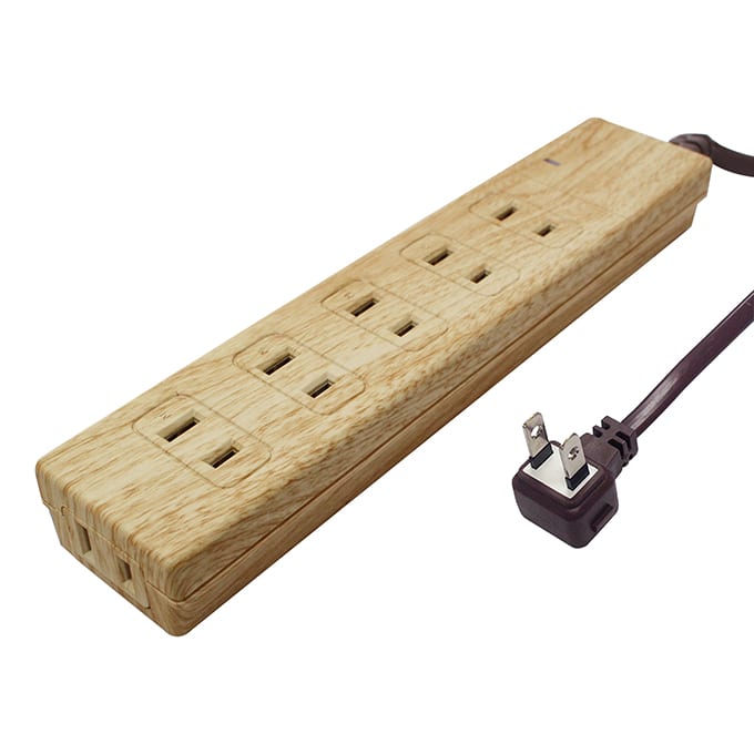 Fargo インテリア電源タップ W-I-C PT689BEWD