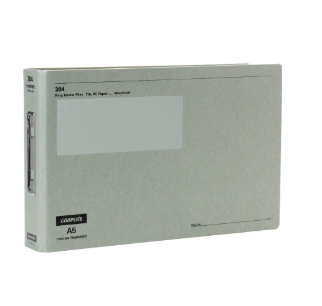 Cooper’s Binder A5 304