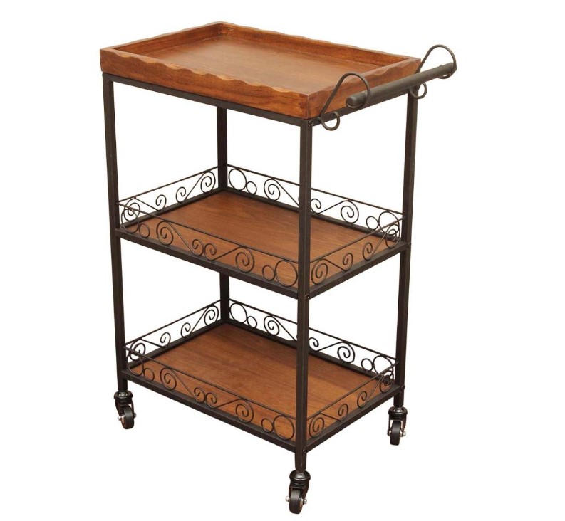 アンティーク ウッドワゴン Release 3段