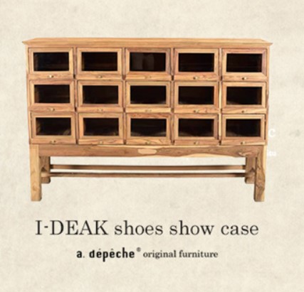 a.depeche アイデック シューズショーケース 020-IDK-SSC-WD