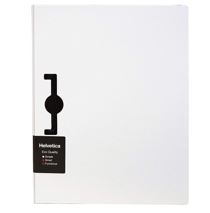 ヘルベチカ クリップボード A4横型 HLV-N102WH