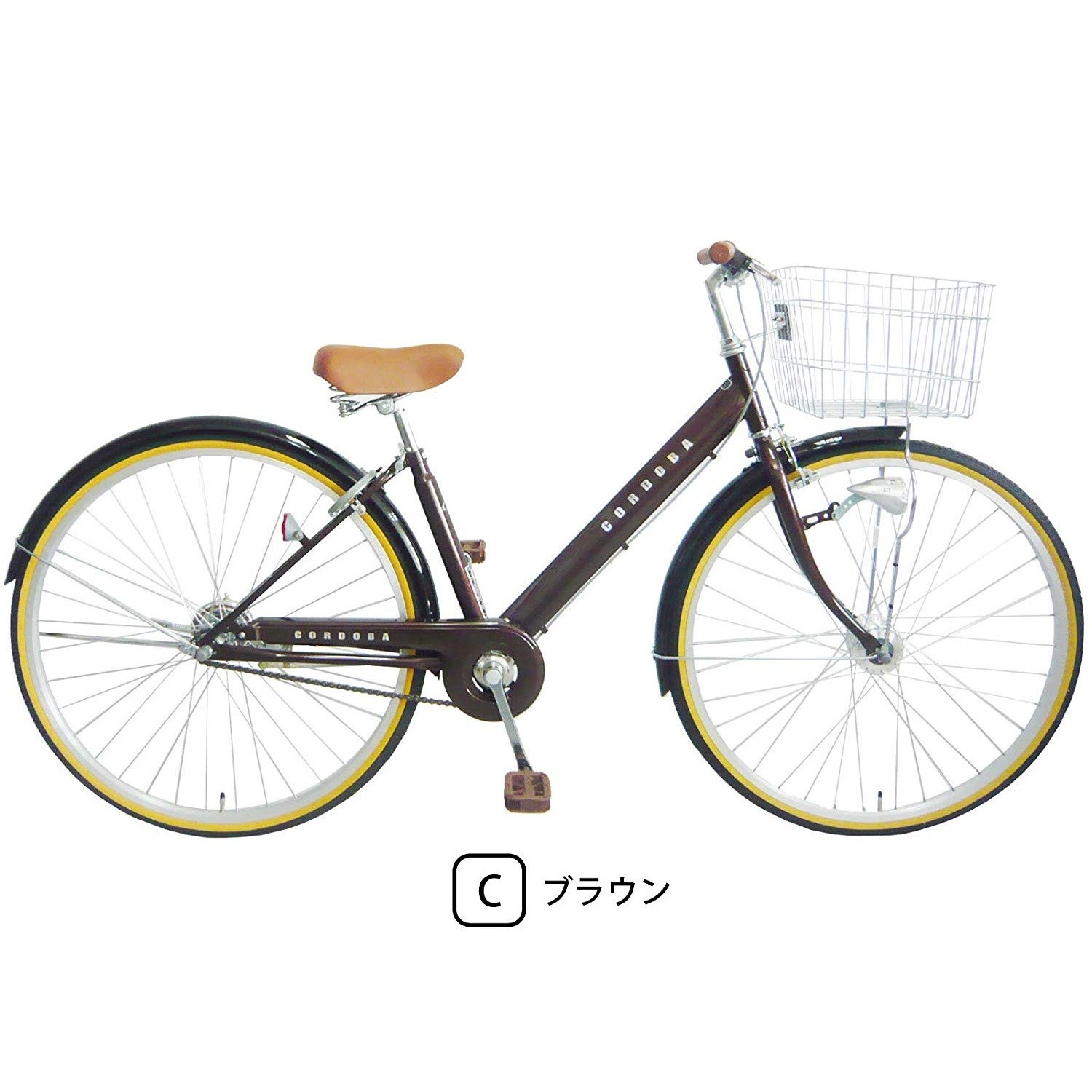 コルドバ 27インチ シングルギア LEDオートライト シティサイクル