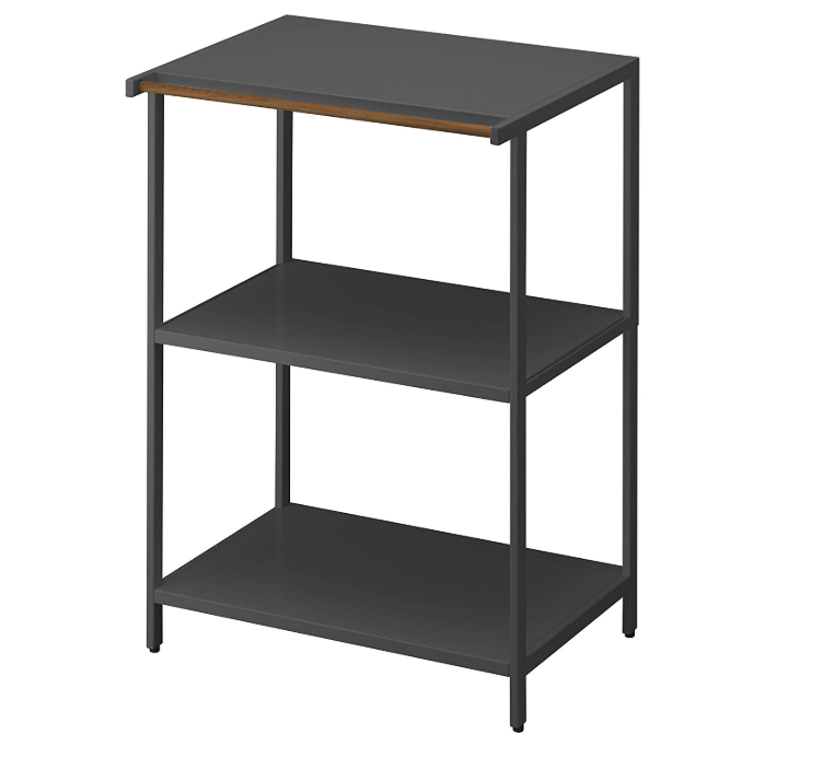 山崎実業 ハンガーバー付き キッチンラック 3段 タワー