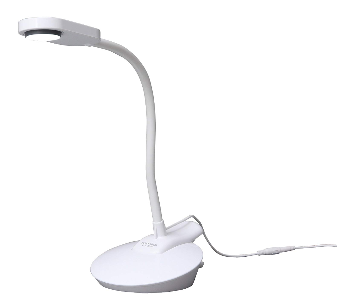 アイリスオーヤマ LEDデスクライト LDL-202C-W
