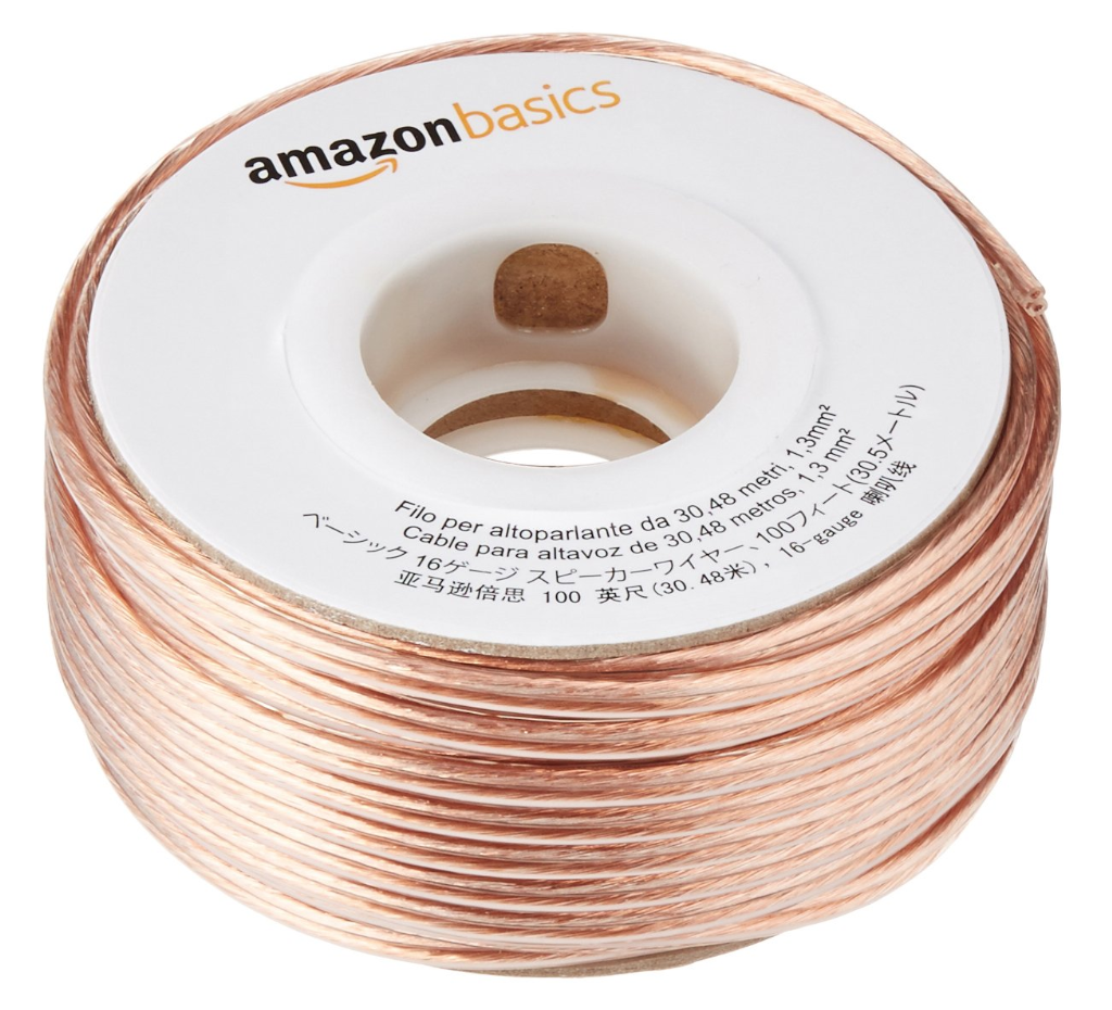 Amazonベーシック スピーカーケーブル