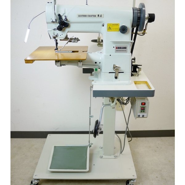 革/帆布 厚物縫い 総合送り工業用腕ミシン LC1-341 サーボモーター付