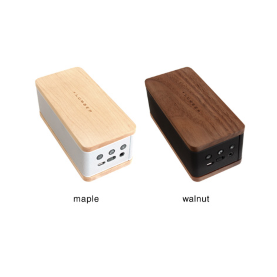 +L Bluetooth 木製スピーカー MOBILE SPEAKER