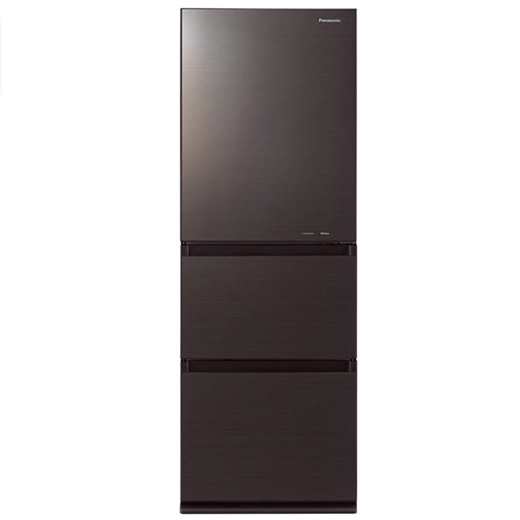 パナソニック 冷蔵庫 3ドア NR-C340GC-T