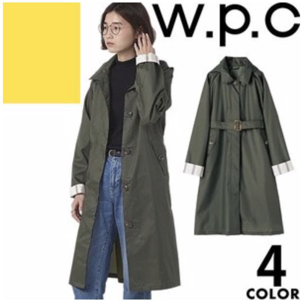 w.p.c レインコート トレンチコート R-1090