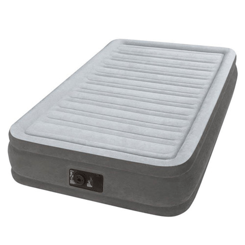エアーベッド シングル 電動 コンフォートプラッシュ ミッドライズ シングル インテックス 67765J