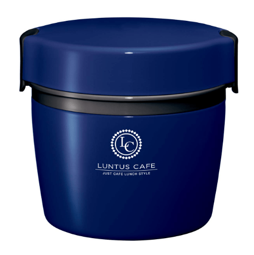 アスベル 保温ランチジャー ネイビー 500ml ランタス カフェ丼ランチ HLB-CD500