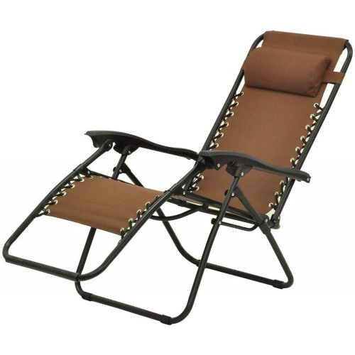 SUGGEST 折りたたみ リクライニングチェア 無重力 枕付き