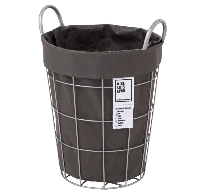 BRID ランドリーラウンドバスケット 21L