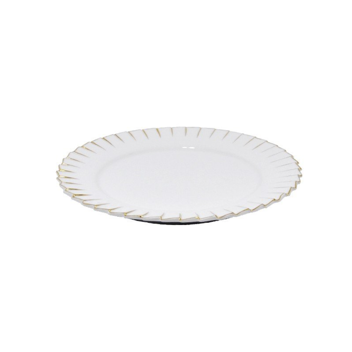 DULTON  ラウンドプレート プリーツデコール S 2枚セット