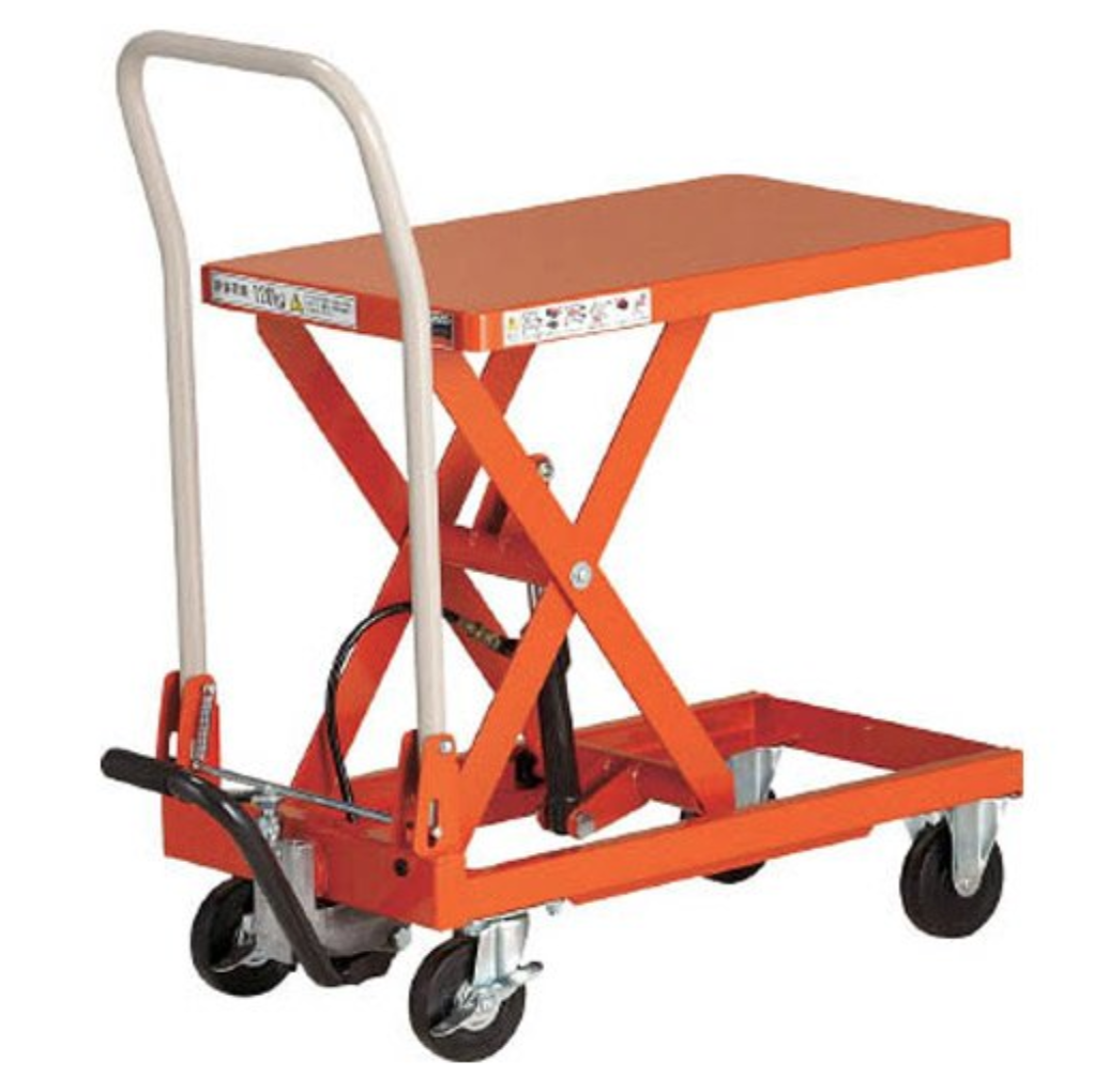 TRUSCO ハンドリフター 120kg 折りたたみ式 HLF-S120