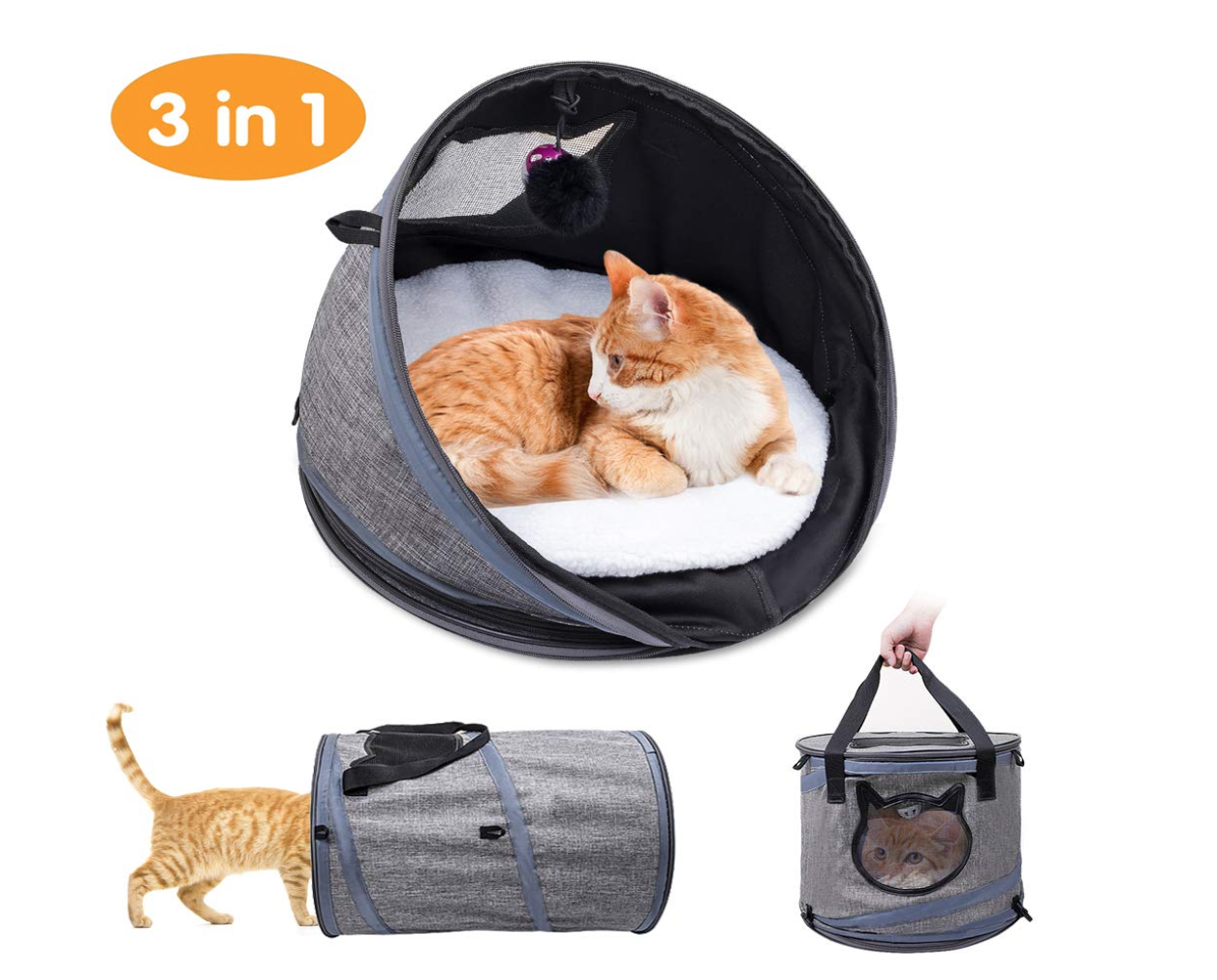 Lantoo ペットキャリー  3IN1多機能