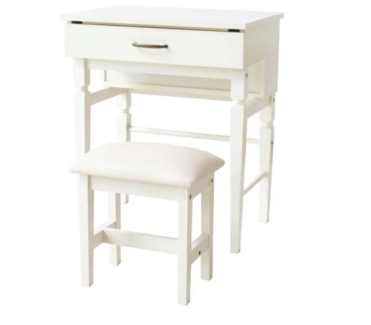 アイネ レノ ドレッサー&スツール INM-2981WH