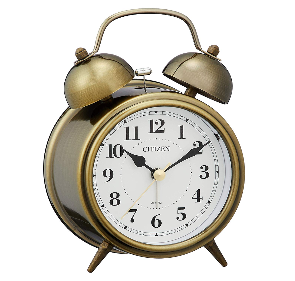 CITIZEN 目覚まし時計 ツインベルRA06 8RAA06-063