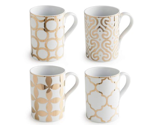 ROSANNA リュクスモダン マグカップ4個セット