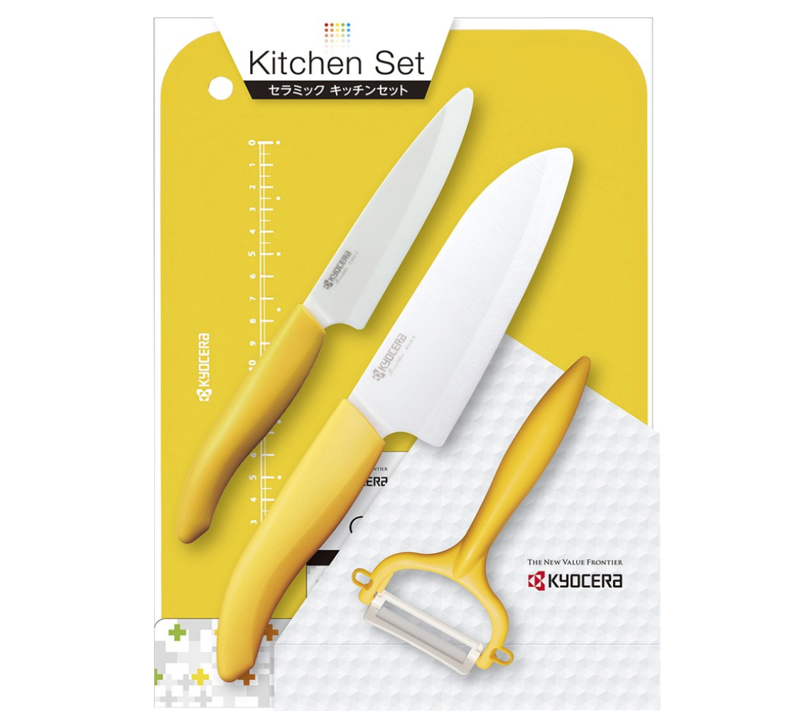 京セラ セラミックキッチン 4点セット GP-402YL-C