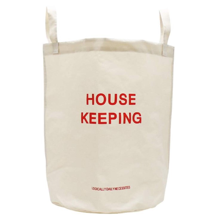 Laundry ランドリーボックス HOUSE KEEPING 丸型