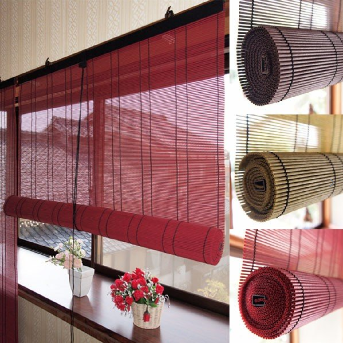わくわくファニチャー ロールアップシェード  すだれ