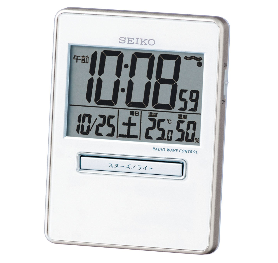 セイコークロック 目覚まし時計 SQ699W