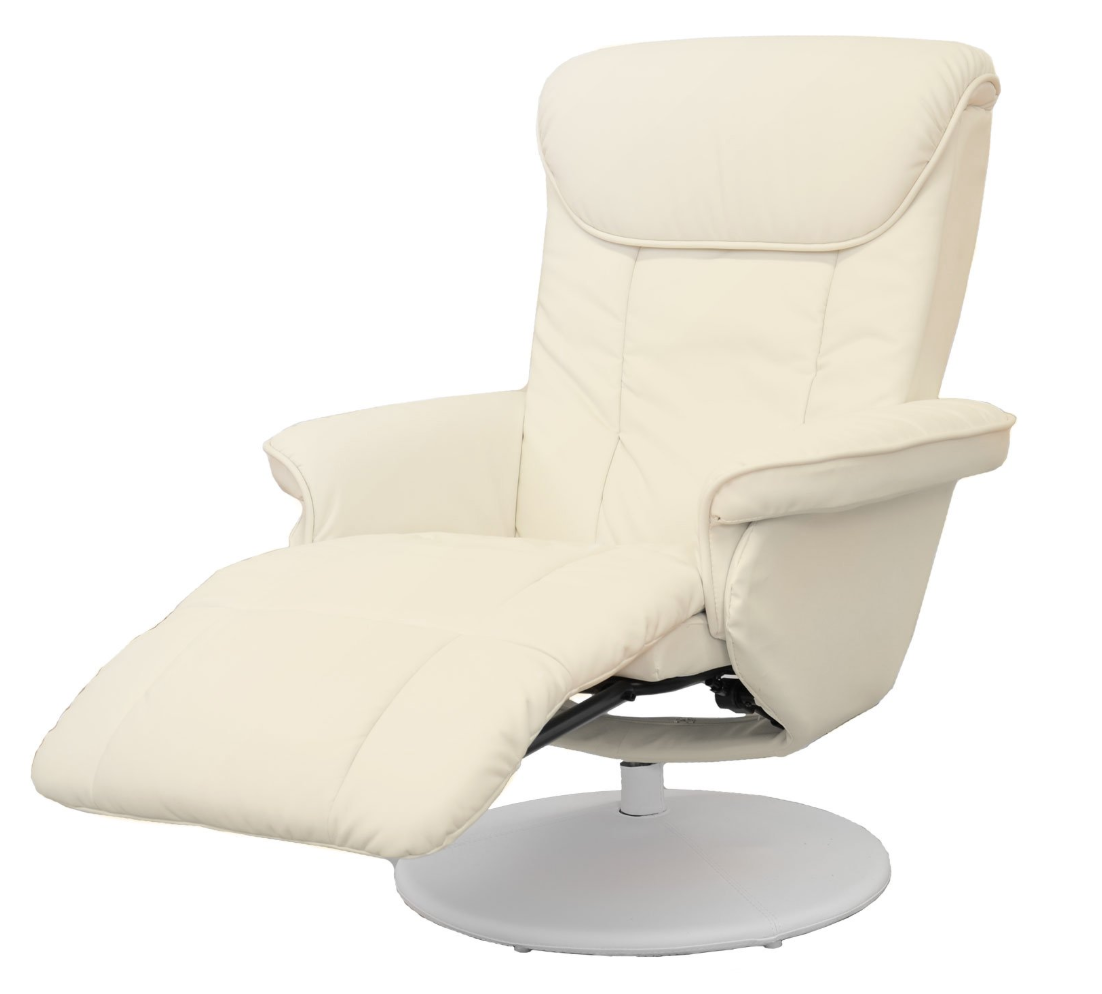 DORIS リクライニングチェア オットマン一体型 360度回転